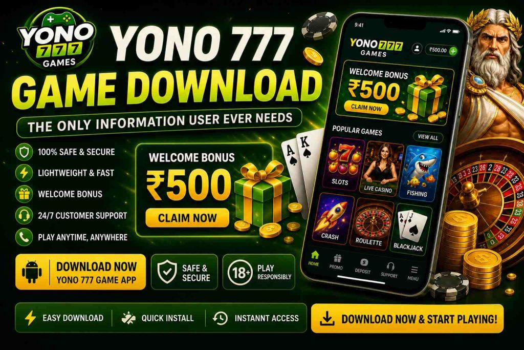Yono 777 Game Download
