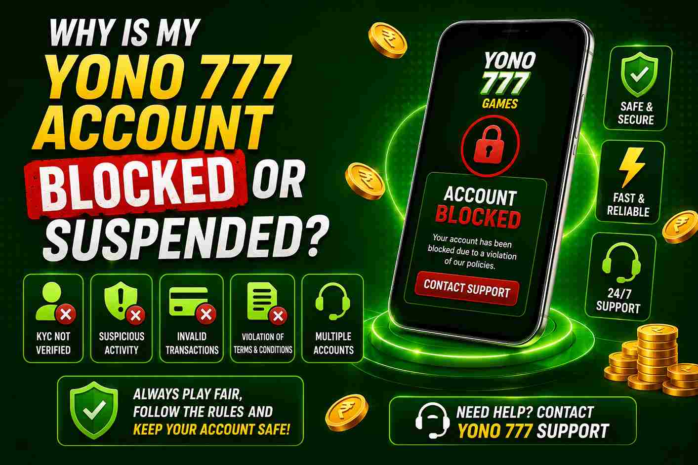 Yono777 Game Account